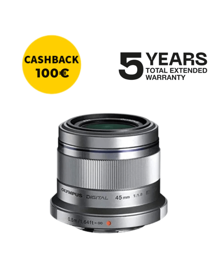 OLYMPUS ZUIKO ED 45mm f1.8 PLATA