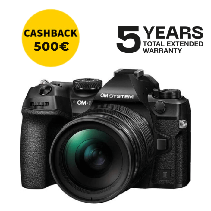 OM SYSTEM OM-1 MARK II + 12-40mm CÁMARA MIRRORLESS