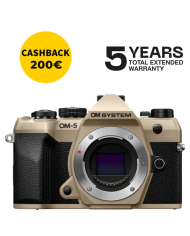 OM SYSTEM OM-5 MARK II CÁMARA MIRRORLESS (ARENA BEIGE)