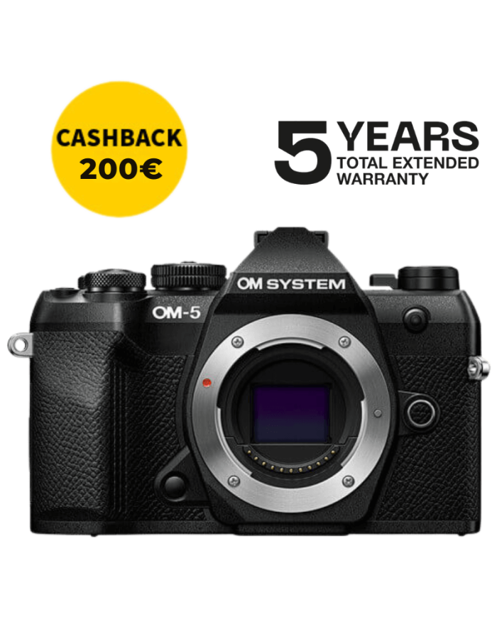 OM SYSTEM OM-5 MARK II CÁMARA MIRRORLESS (NEGRA)