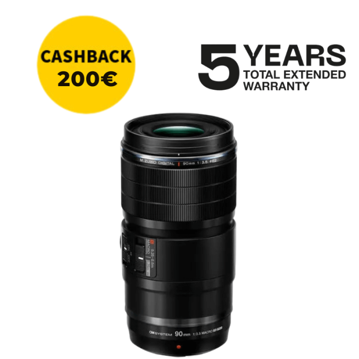 OM System Zuiko 90mm f/3.5 Macro IS Pro | FotoCineColor