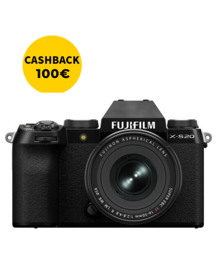 FUJIFILM X-S20 KIT XF 16-50mm f2.8-4.8 CÁMARA MIRRORLESS