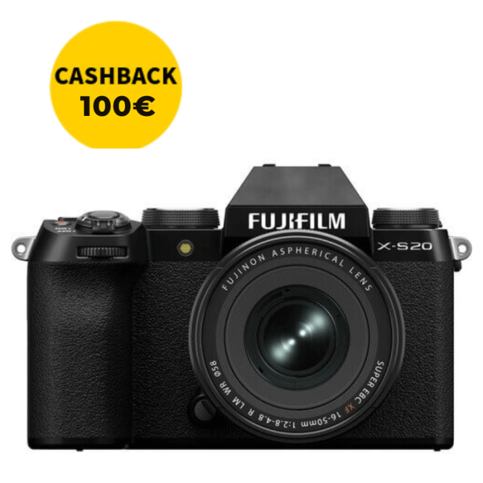 FUJIFILM X-S20 KIT XF 16-50mm f2.8-4.8 CÁMARA MIRRORLESS