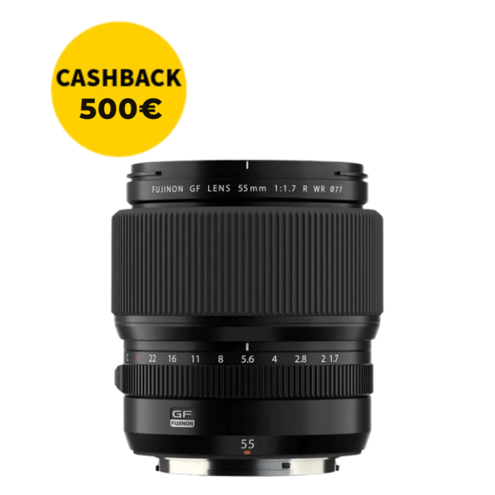 FUJINON GF 55mm f1.7 R WR