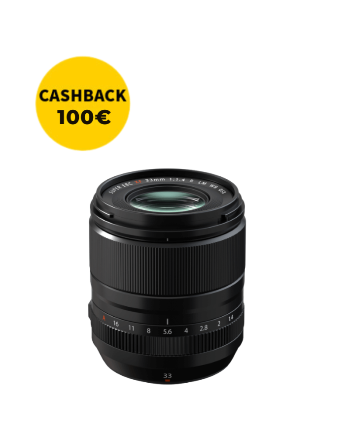 FUJINON XF 33mm f1.4 R LM WR
