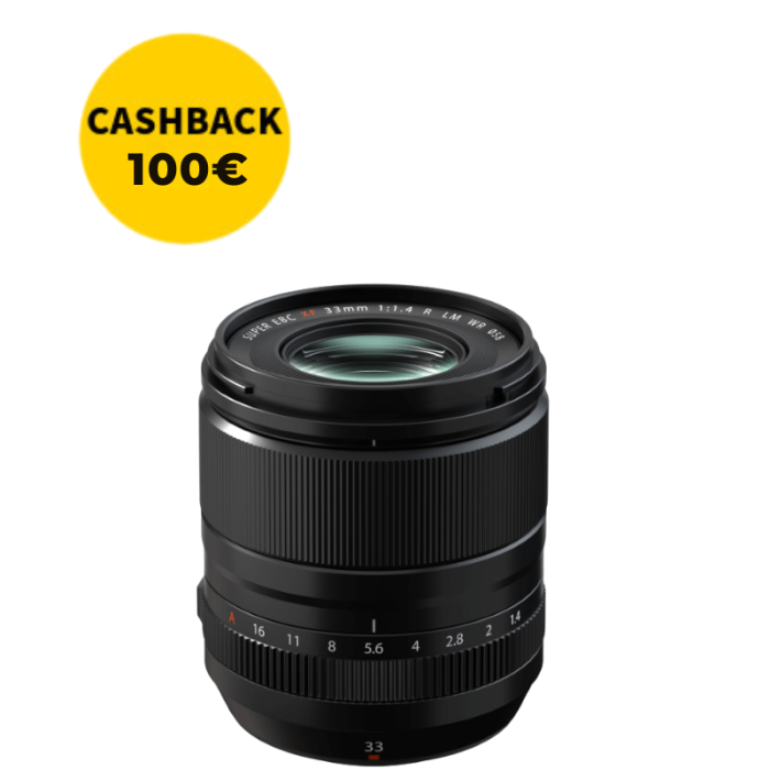 FUJINON XF 33mm f1.4 R LM WR