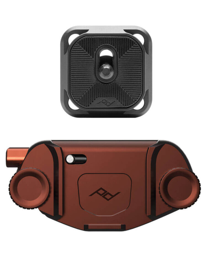 PEAK DESIGN CAPTURE CLICK V3 CON ZAPATA (PÚRPURA ECLIPSE)