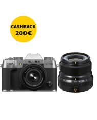 FUJIFILM X-T50 + 15-45 KIT + XF 23mm f2 (PLATA)