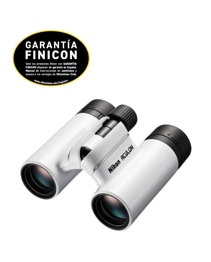 NIKON 8X21 ACULON T02 BINOCULARES (BLANCO)