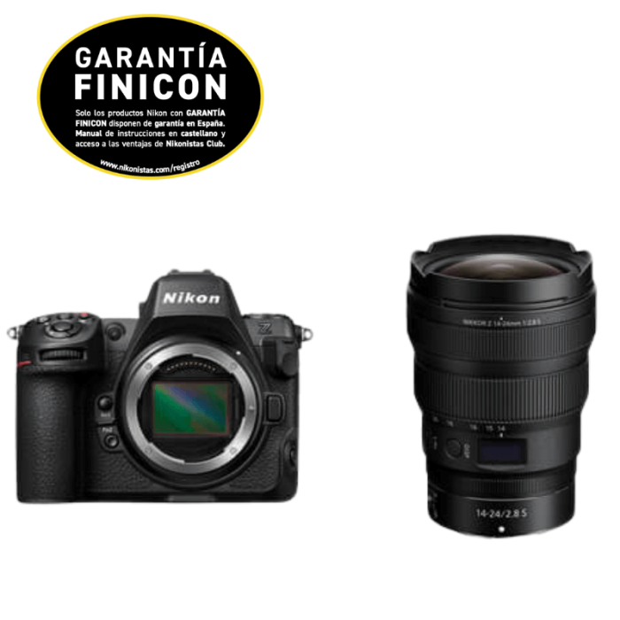 NIKON Z8 + 14-24MM F/2.8 CÁMARA MIRRORLESS