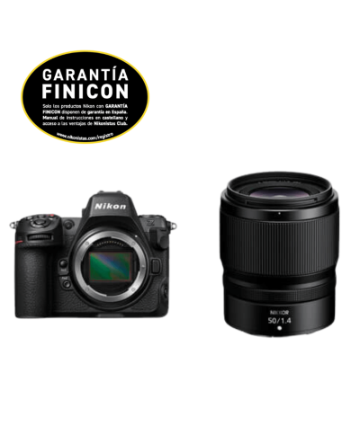 NIKON Z8 + 50MM F/1.4 CÁMARA MIRRORLESS