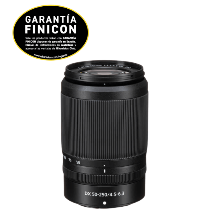 NIKON NIKKOR Z DX 50-250MM F/4.5-6.3 VR
