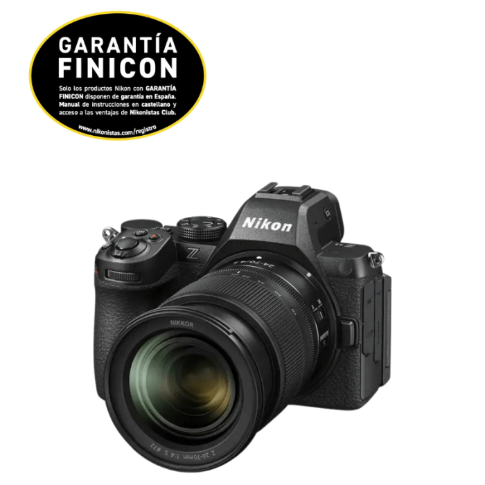 NIKON Z5 II + 24-70 MM F/4 CÁMARA MIRRORLESS