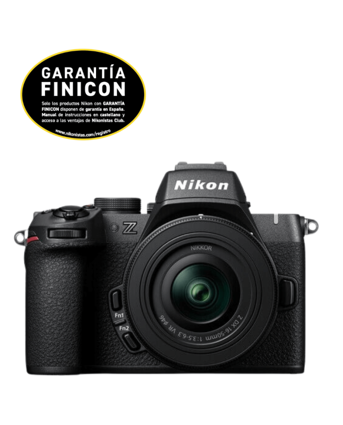 NIKON Z50 II + 16-50mm f3.5-6.3 CÁMARA MIRRORLESS