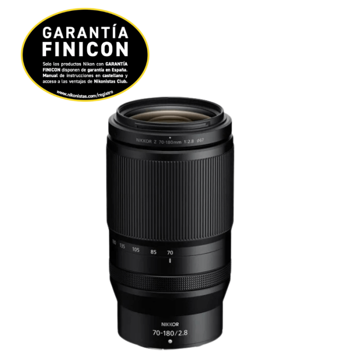 NIKON NIKKOR Z 70-180mm f2.8