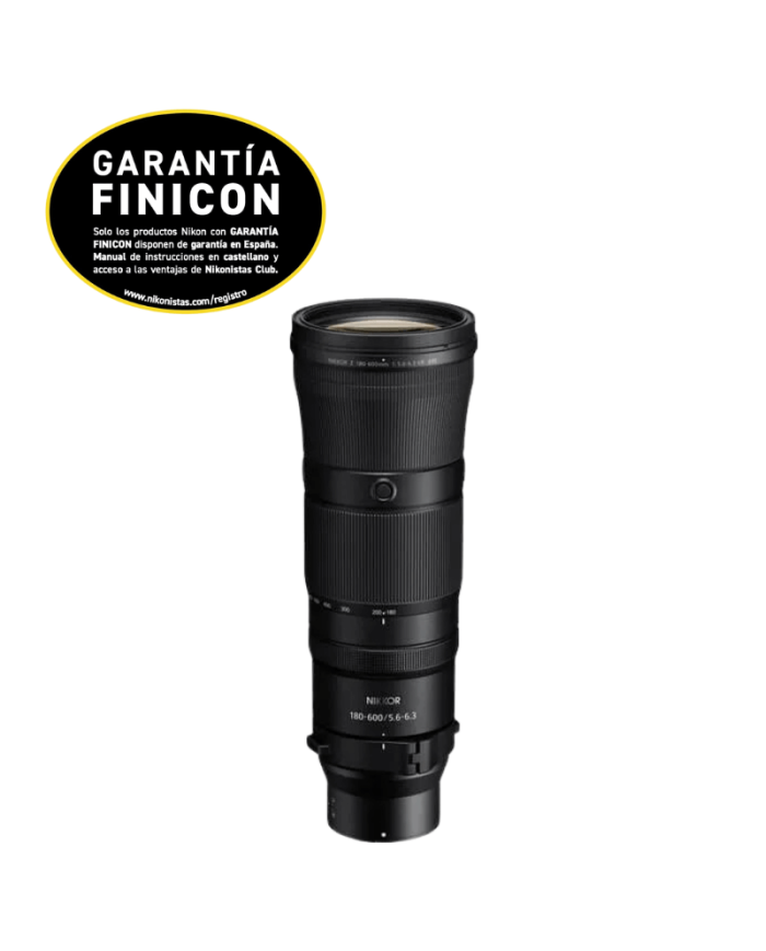 Nikon NIKKOR Z 180-600mm: Teleobjetivo Potente | FotoCineColor