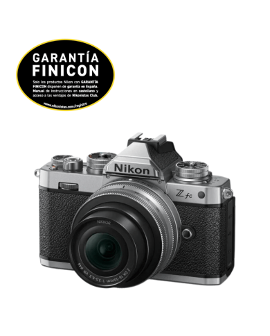 NIKON Z FC + 16-50MM F3.5-5.6 DX VR CÁMARA MIRRORLESS (PLATA)