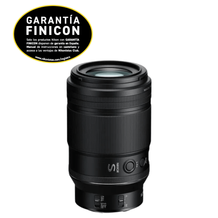 NIKON NIKKOR Z 105mm f2.8 VR S MC