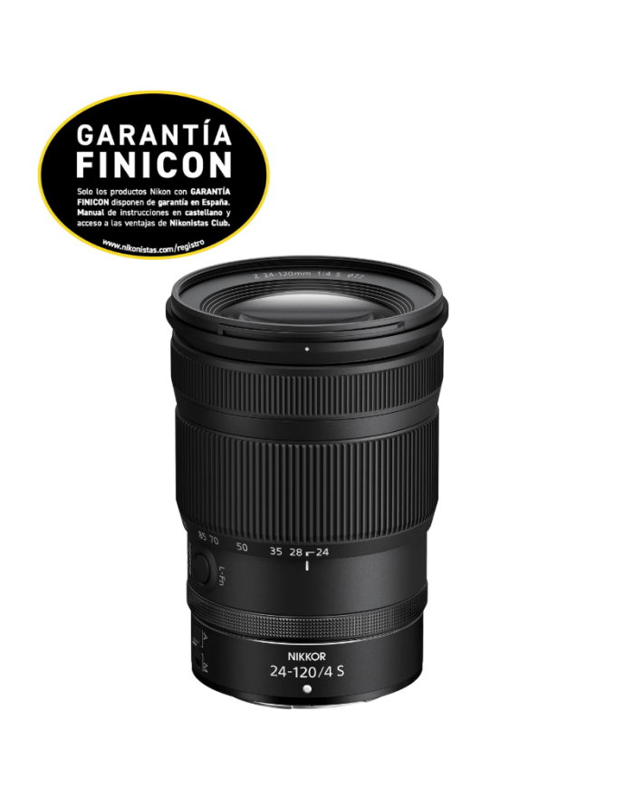 NIKKOR Z 24-120mm f4 S Zoom Profesional Nikon | FotoCineColor