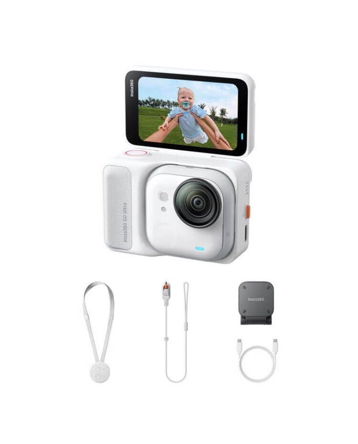 PROMOCIÓN INSTA360 GO ULTRA ESTÁNDAR BUNDLE (BLANCO ÁRTICO)
