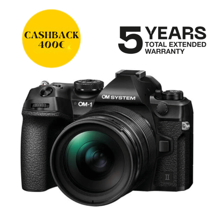 OM SYSTEM OM-1 MARK II + 12-40mm CÁMARA MIRRORLESS