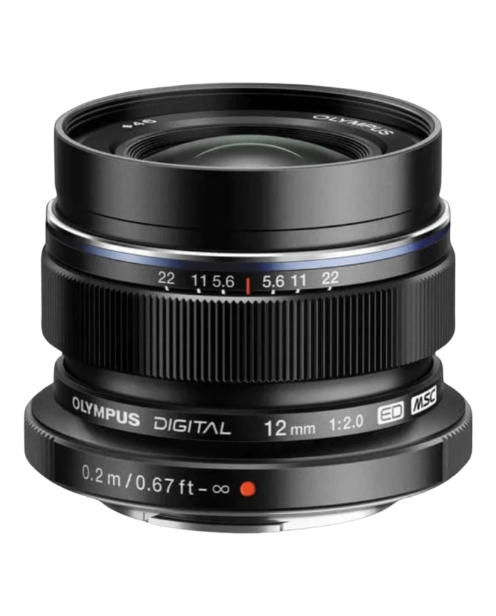 OLYMPUS ZUIKO ED 12mm f2 NEGRO