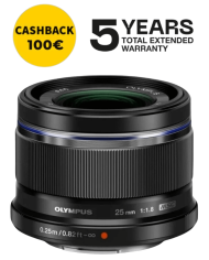 OLYMPUS ZUIKO ED 25mm f1.8 II NEGRO