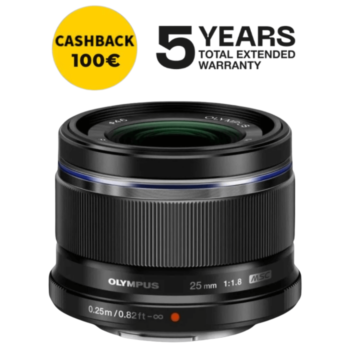 OLYMPUS ZUIKO ED 25mm f1.8 II NEGRO