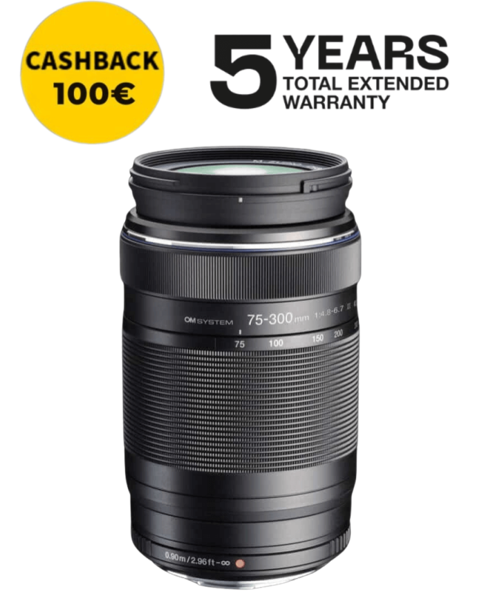 OLYMPUS ZUIKO ED 75‑300mm f4.8‑6.7 II