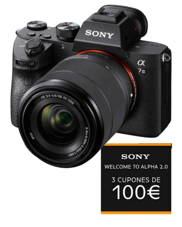 SONY A7 III + 28-70 f3.5-5.6 CÁMARA MIRRORLESS
