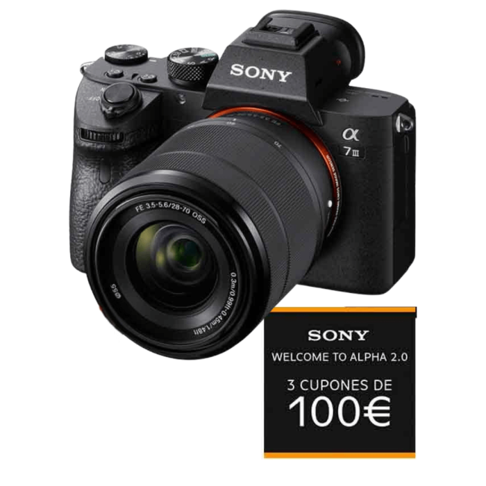 SONY A7 III + 28-70 f3.5-5.6 CÁMARA MIRRORLESS