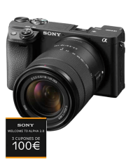 SONY A6400 + 18-135mm CÁMARA MIRRORLESS