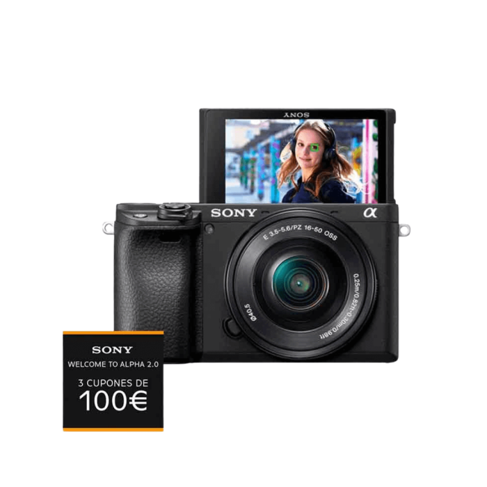SONY A6400 + 16-50 CÁMARA MIRRORLESS