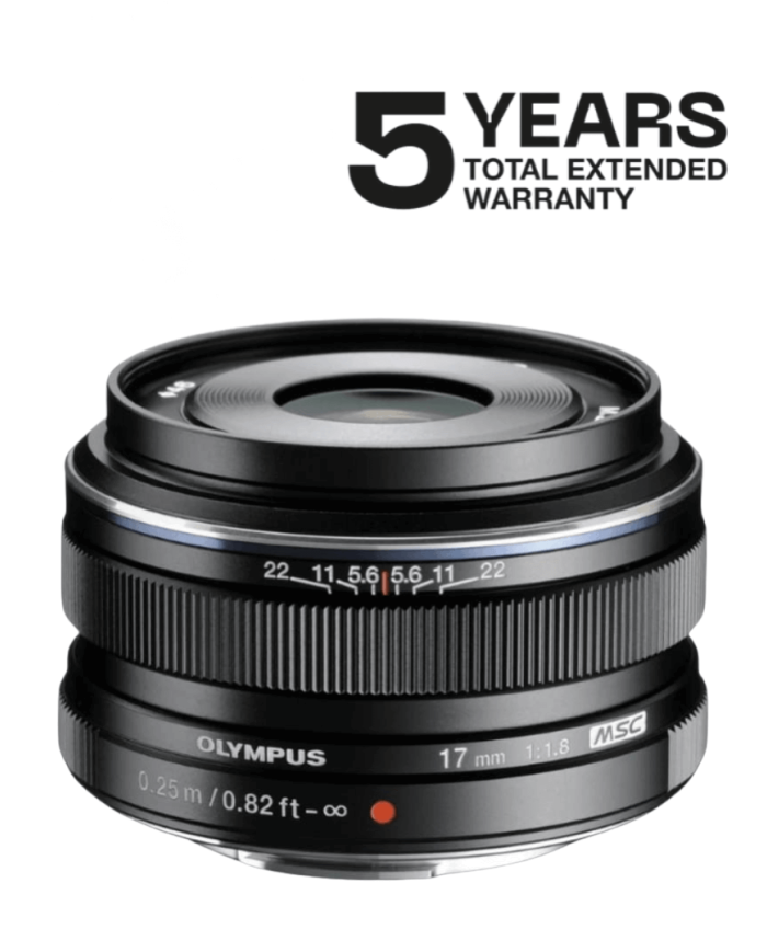 OLYMPUS ZUIKO ED 17mm f1.8 II NEGRO