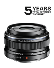 OLYMPUS ZUIKO ED 17mm f1.8 II NEGRO