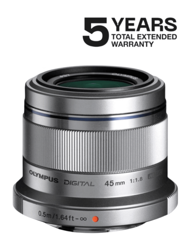 OLYMPUS ZUIKO ED 45mm f1.8 PLATA