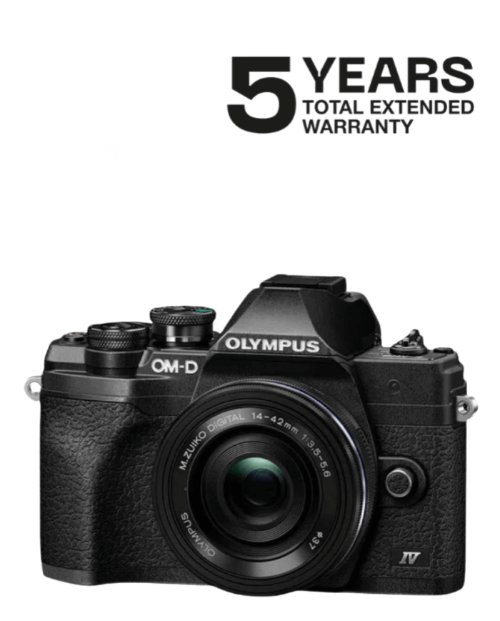 Olympus E-M10 Mark IV + 14-42mm EZ Negro | FotoCineColor