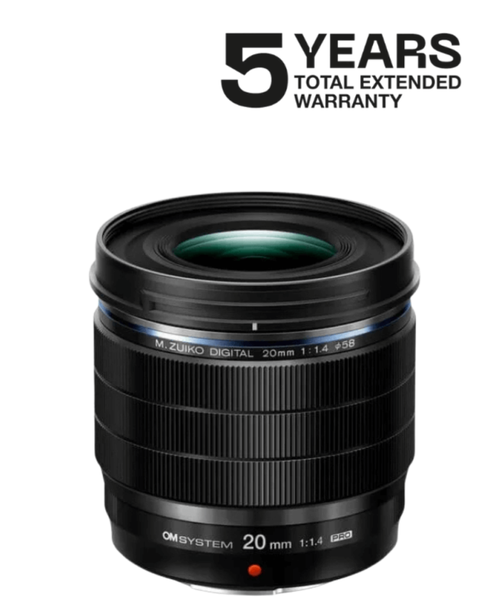 OLYMPUS ZUIKO ED 20mm f1.4 PRO