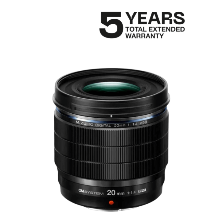 OLYMPUS ZUIKO ED 20mm f1.4 PRO