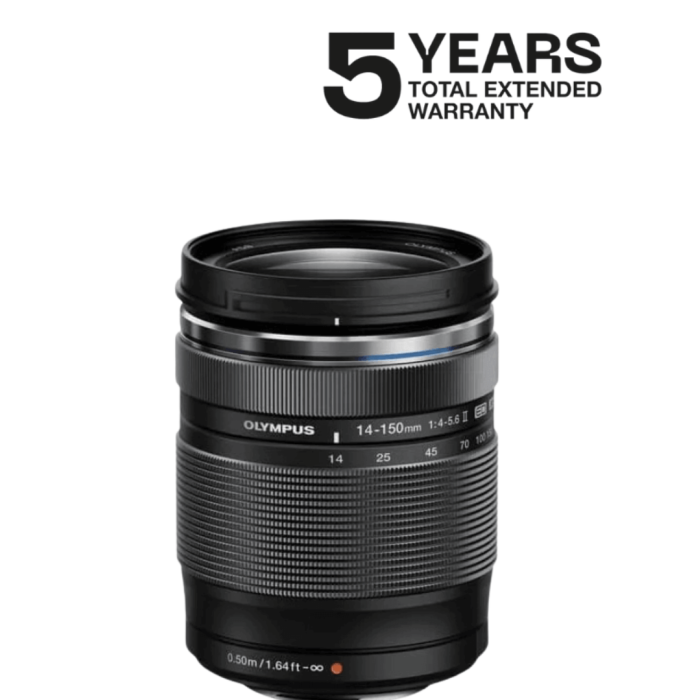 OLYMPUS ZUIKO ED 14-150mm f4-5.6 II NEGRO