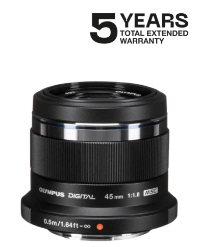 OLYMPUS ZUIKO ED 45mm f1.8 NEGRO