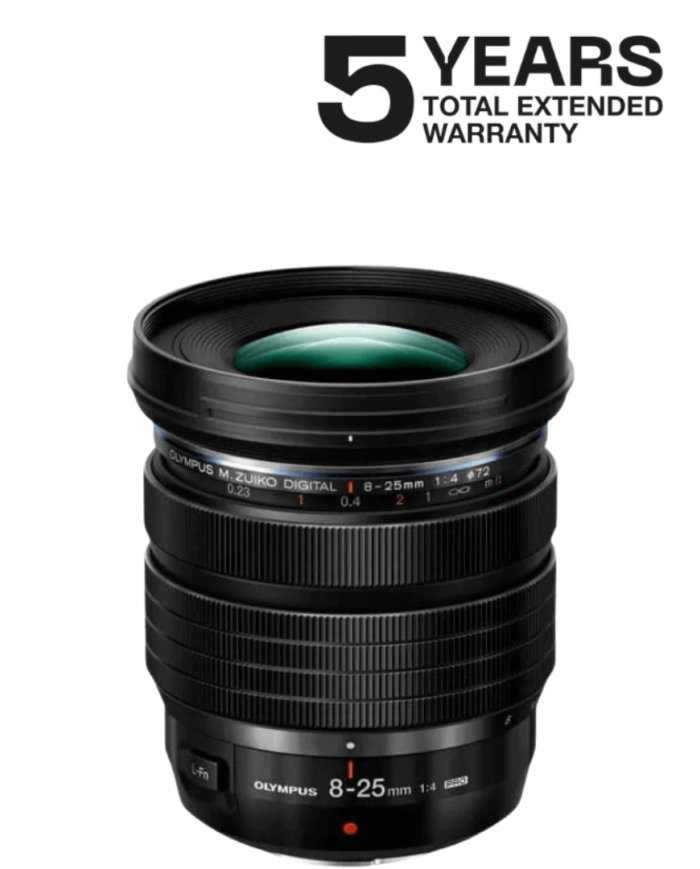 OLYMPUS ZUIKO ED 8-25mm f4 PRO