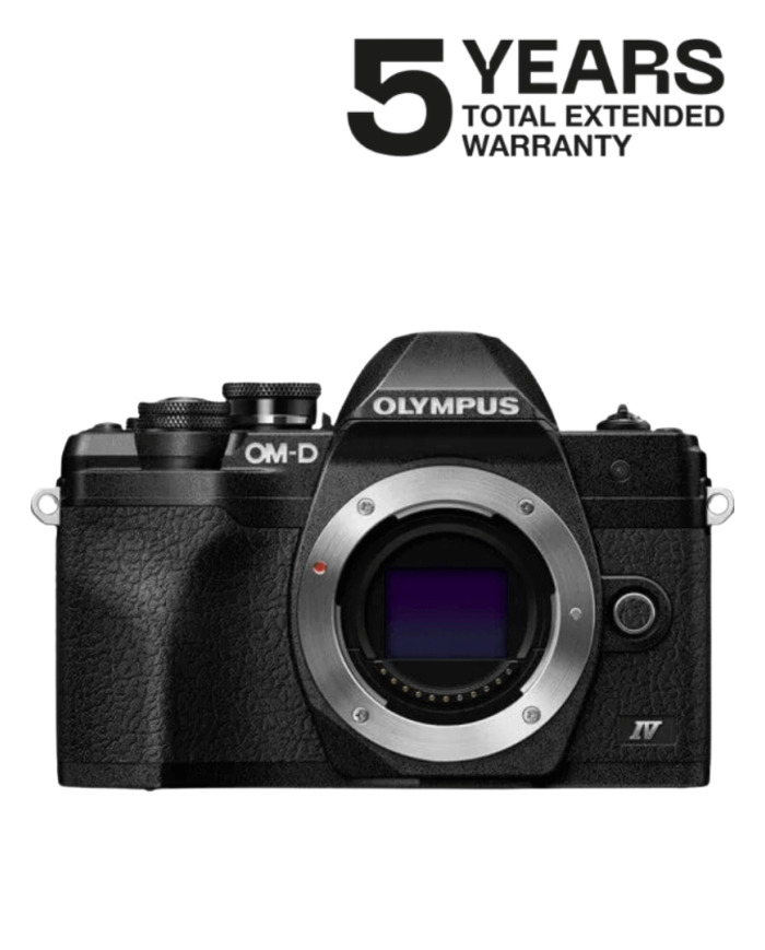 Olympus E-M10 Mark IV Cuerpo Negro | FotoCineColor
