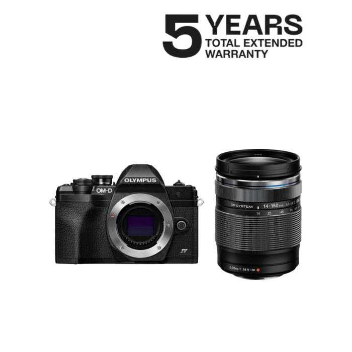 OLYMPUS E-M10 MARK IV + 14-150MM NEGRA