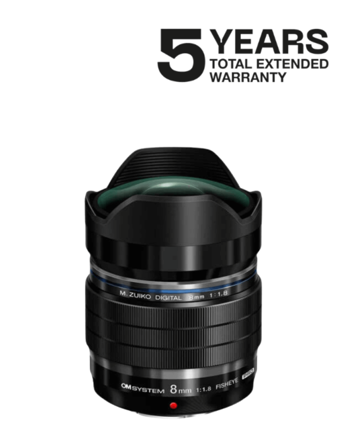 OM SYSTEM ZUIKO ED 8MM F/1.8 FISHEYE PRO