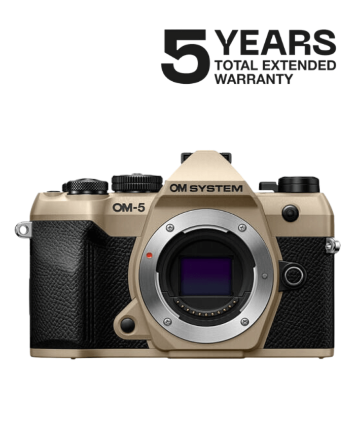 OM SYSTEM OM-5 MARK II CÁMARA MIRRORLESS (ARENA BEIGE)