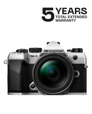 OM SYSTEM OM-5 MARK II CÁMARA MIRRORLESS CON 12-45 MM F/4 (PLATA)