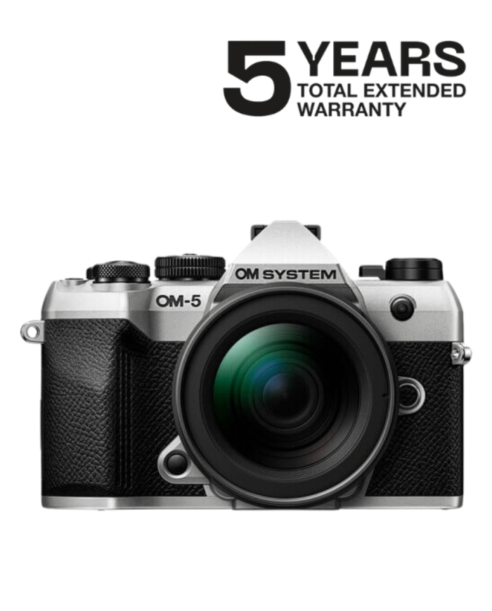OM SYSTEM OM-5 MARK II CÁMARA MIRRORLESS CON 12-45 MM F/4 (PLATA)