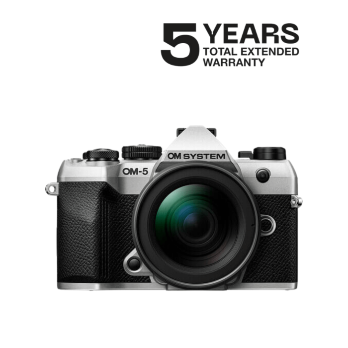 OM SYSTEM OM-5 MARK II CÁMARA MIRRORLESS CON 12-45 MM F/4 (PLATA)