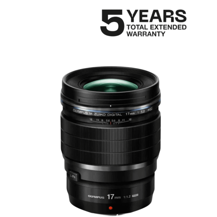 OLYMPUS ZUIKO ED 17mm f1.2 PRO